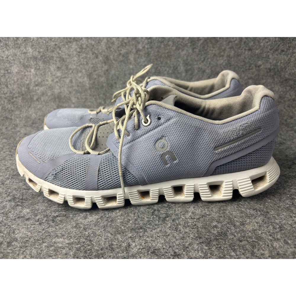 On Cloud 5 Running Shoes Women Size 11 Light Purple Mesh CloudTec Sneakers